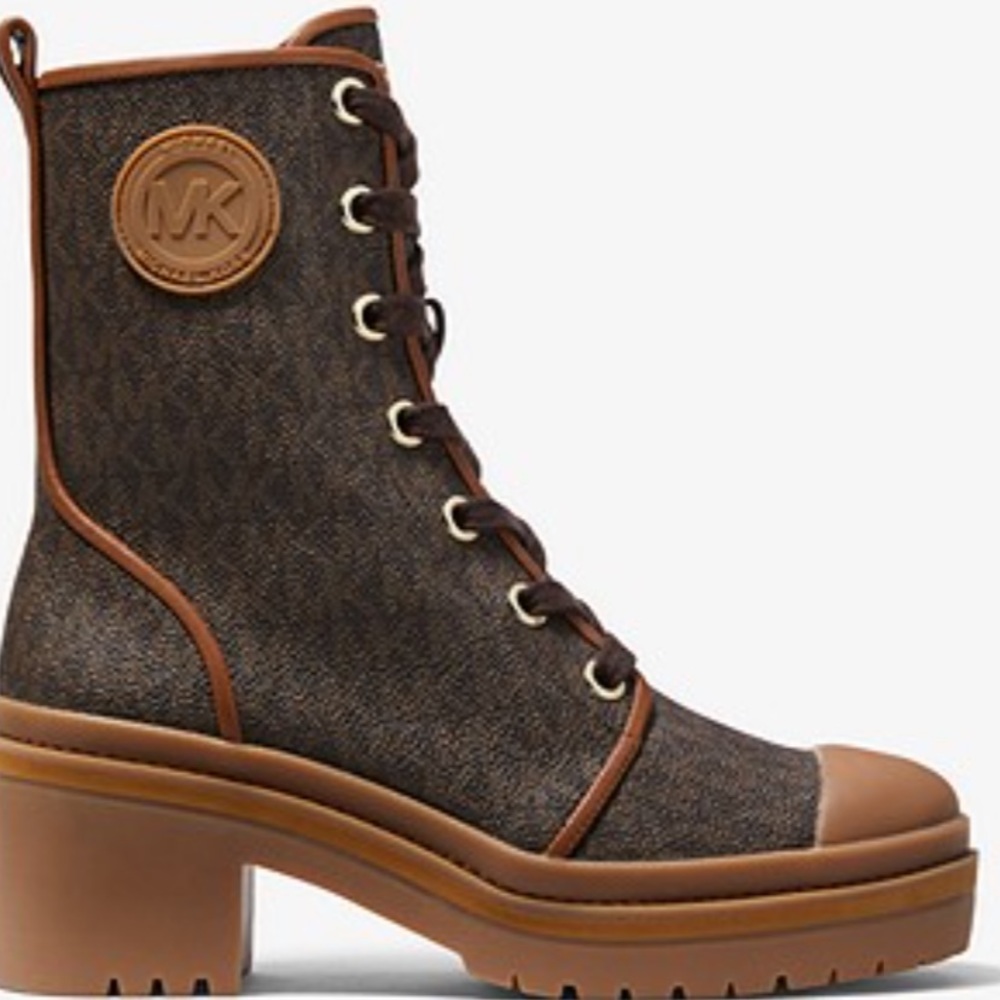 Michael kors Corey  logo combat boot